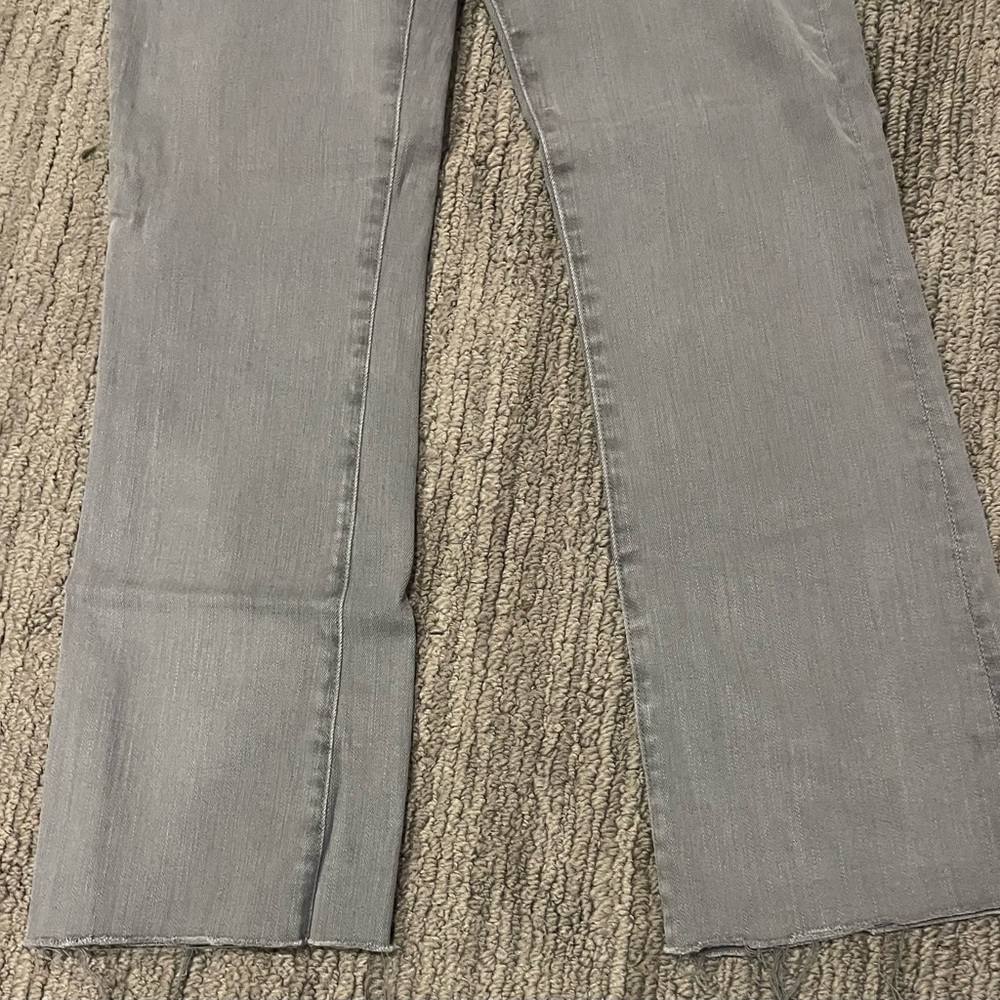 AG Jodi Hi Rise Slim Crop Flare jeans gray - Picture 9 of 12